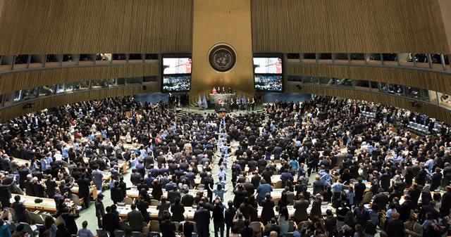 Signing Ceremony for Paris Agreement on Climate Change, April 2016.